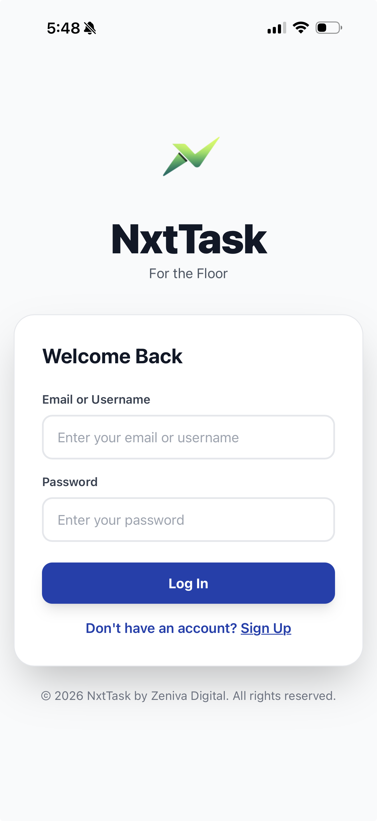 NxtTask App